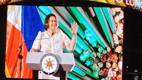 gawad karangalan dasmarinas 2023|INSPIRING SPEECH OF VP SARAH DUTERTE TO GAWAD .